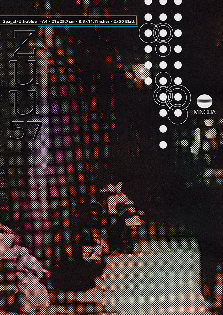 Cover "zuu57" I gographics – Grafikbüro für Branding. Print. Web.